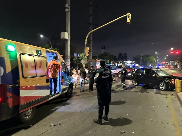 Impactante choque en Córdoba.