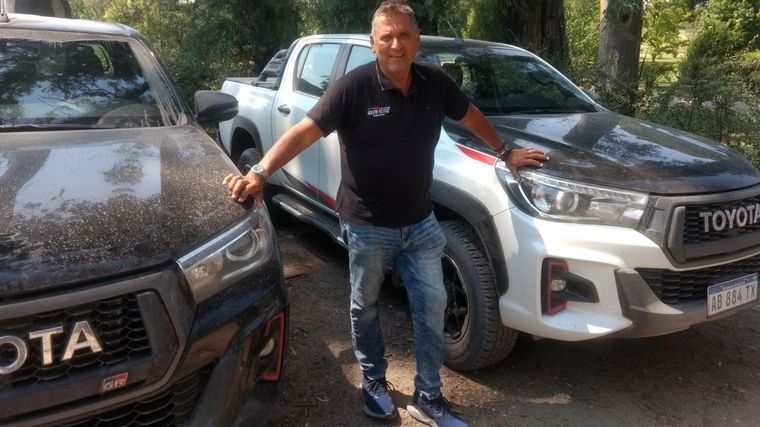 Raies hoy, embajador de marca en Toyota Argentina.