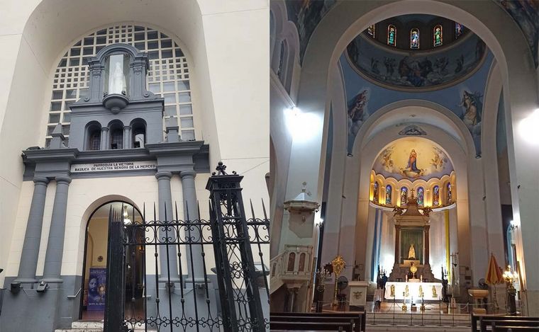 FOTO: La Basílica de la Merced en Tucumán: un templo histórico y lugar de devoción.
