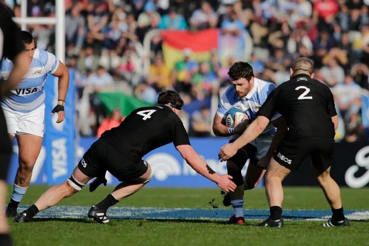 Los Pumas cayeron ante los All Blacks en Mendoza.