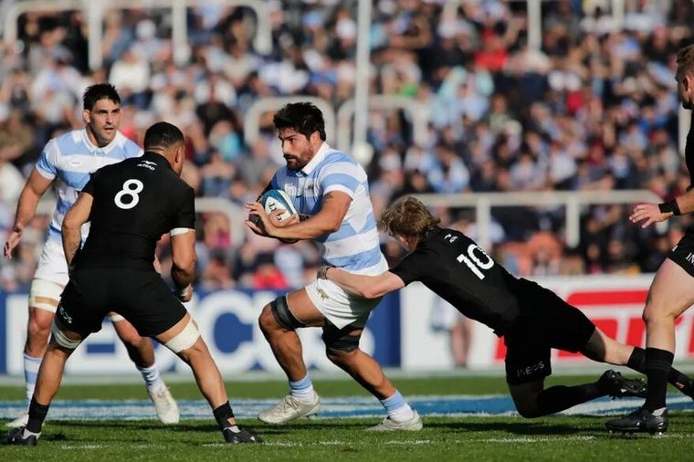 Los Pumas cayeron ante los All Blacks en Mendoza.