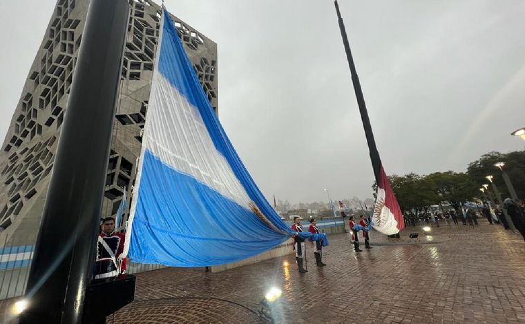 Actos protocolares en Córdoba por el Día de la Independencia. (Foto: Daniel Cáceres)