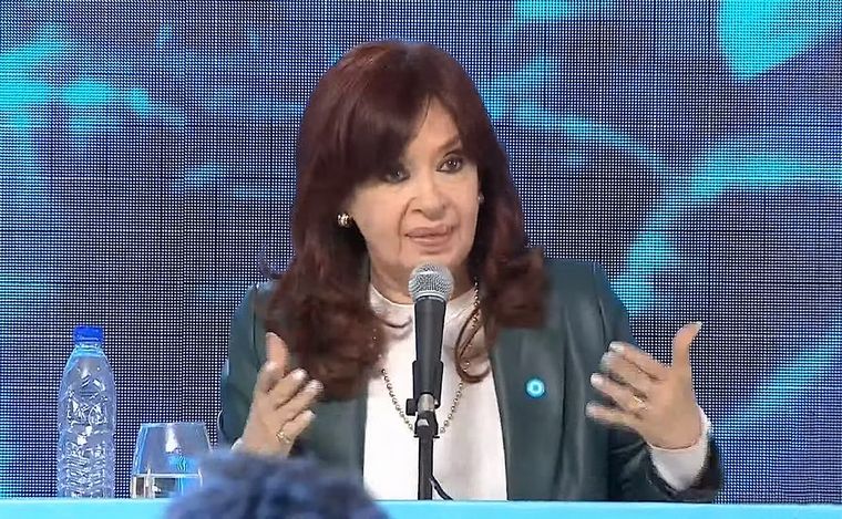 FOTO: Las frases más fuertes del discurso de Cristina Kirchner. (Foto: captura)