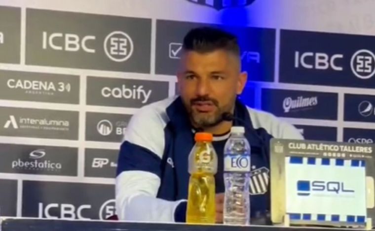 Javier Gandolfi, DT de Talleres.
