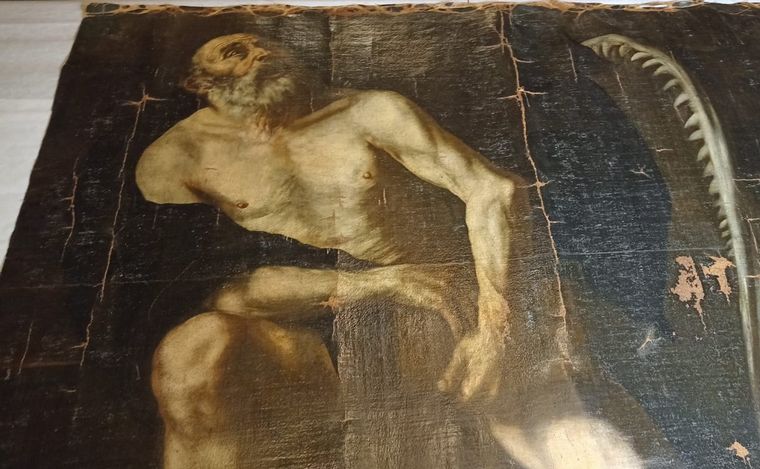 Recuperan otra obra del Museo Estévez: