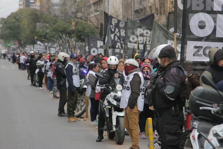 El Polo Obrero marcha en Córdoba.