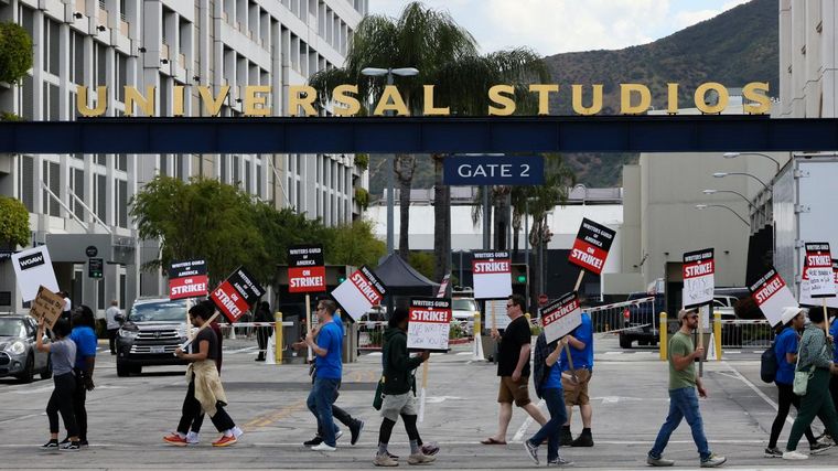 FOTO: El sindicato de actores entró en huelga en Estados Unidos (Foto: Télam)