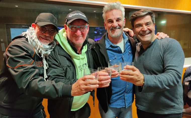 Rubén Goldín: “Después de un show siempre estoy temblando, mucha adrenalina”.