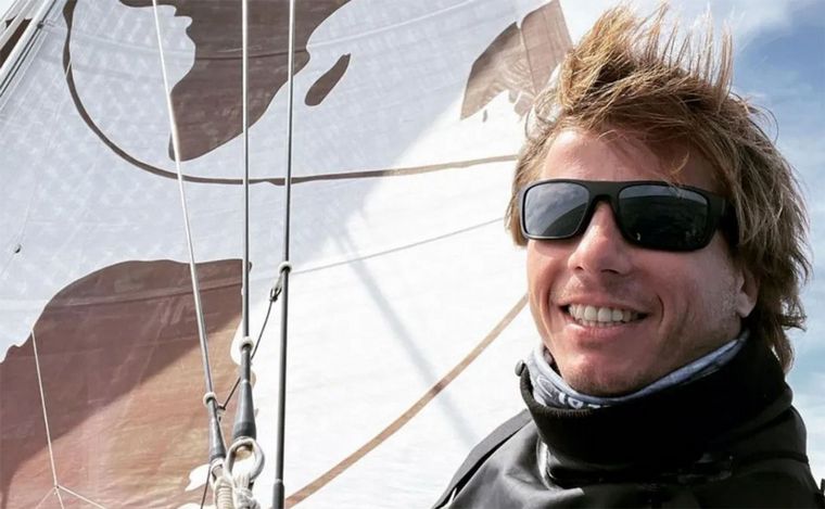 FOTO: Federico Norman compite en una travesía épica por el océano Atlántico. 