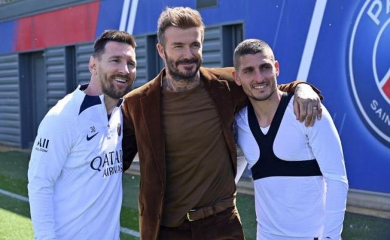 FOTO: Messi, Beckham y Verratti.
