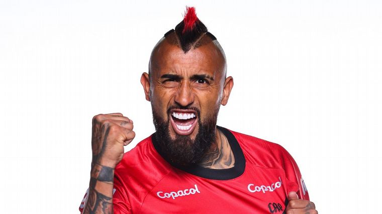 Arturo Vidal es nuevo jugador de Athlético Paranaense (Foto:@AthleticoPR)