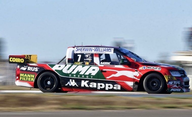 FOTO: Gastón Mazzacane/Amarok completó el terceto de los mas rápidos en La Plata.