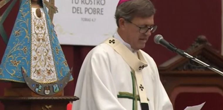 FOTO: Ya como arzobispo de Buenos Aires García Cuerva pidió "no fomentar la grieta".
