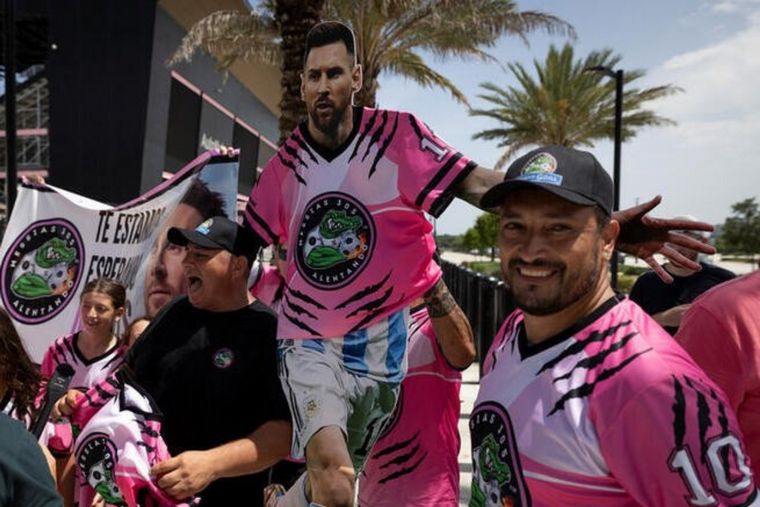 Messi firmó con Inter Miami y este domingo será recibido en Fort Lauderdale.