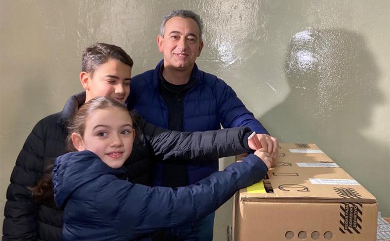 Pablo Javkin habló en Cadena 3 tras emitir su voto en Rosario. 