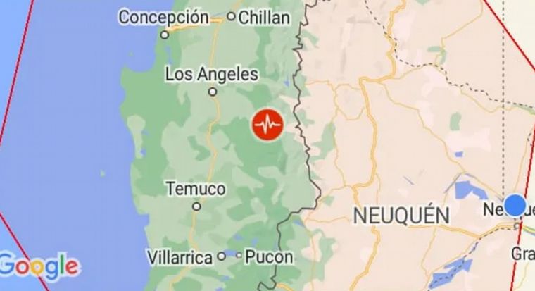 Sismo en Neuquén