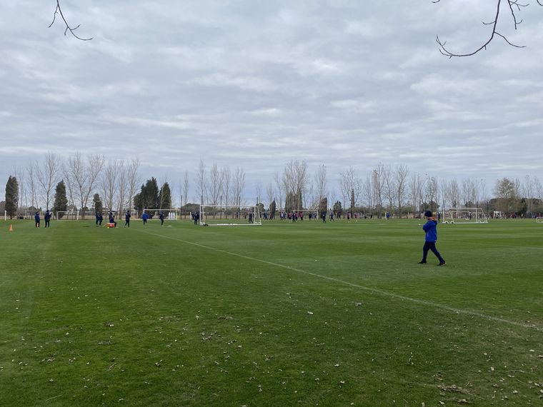 Talleres entrenó pensando en River