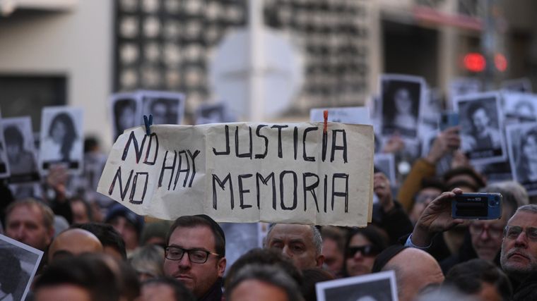 FOTO: A 29 años del atentado a la AMIA, se renueva el reclamo de Justicia 