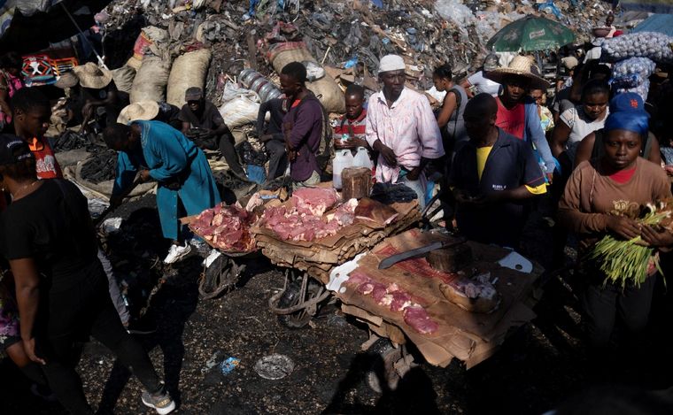 FOTO: La ONU recortó el programa de alimentos en Haití por falta de fondos. (Foto: NA)