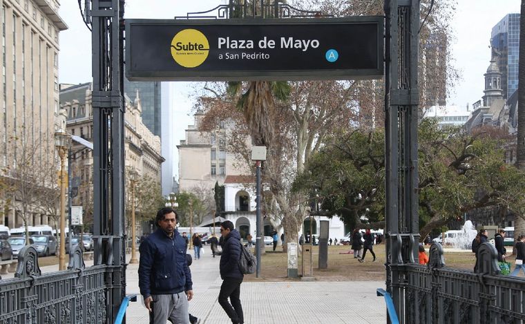 FOTO: Se normaliza el servicio de subtes en Buenos Aires.