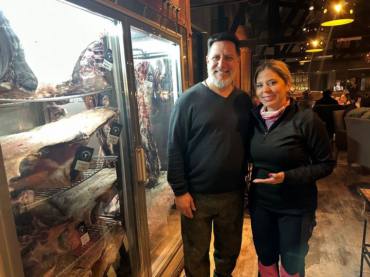 Un restaurante especializado en carnes maduradas con la mejor vista de Bariloche