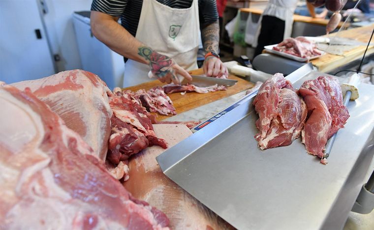 FOTO: Afirman que aumentó el consumo de carne vacuna a la par de menor inflación.- 