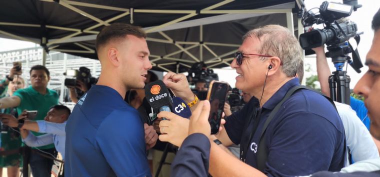 Cadena 3 presente en el entrenamiento de Cruz Azul.