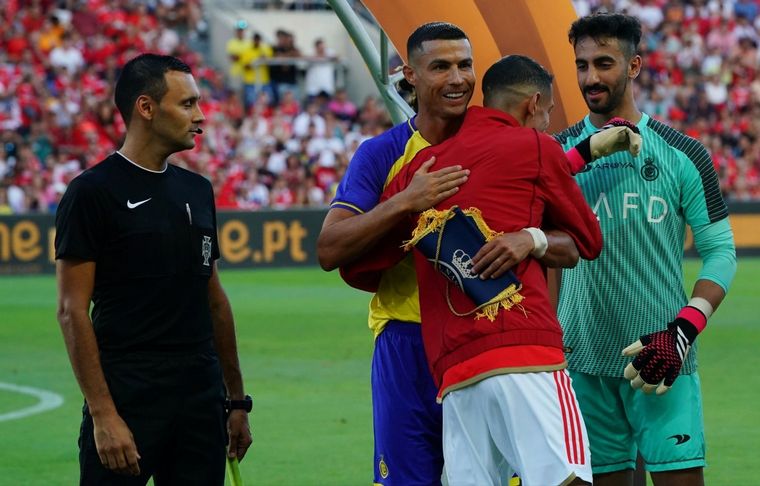FOTO: El Benfica de Di María se enfrentó a Cristiano Ronaldo