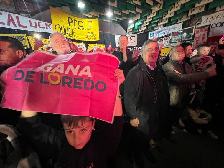 Rodrigo De Loredo cerró campaña con la presencia de dirigentes locales de JxC