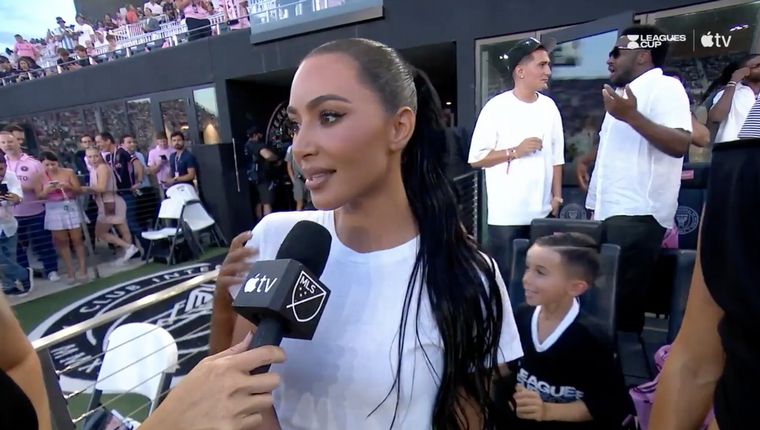 Las celebridades se hacen presentes en el debut de Messi.