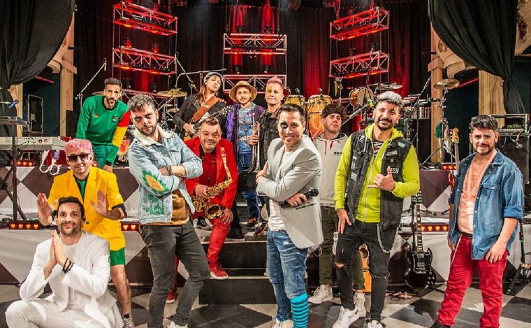 Los Caligaris se presentan este sábado en el Luna Park.