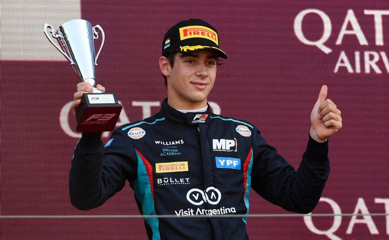 FOTO: Colapinto sube al podio por cuarta vez, en ocho carreras de la F3 en el año