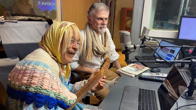 Doña Jovita y Carlos Montefusco