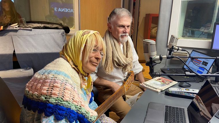 Doña Jovita y Carlos Montefusco