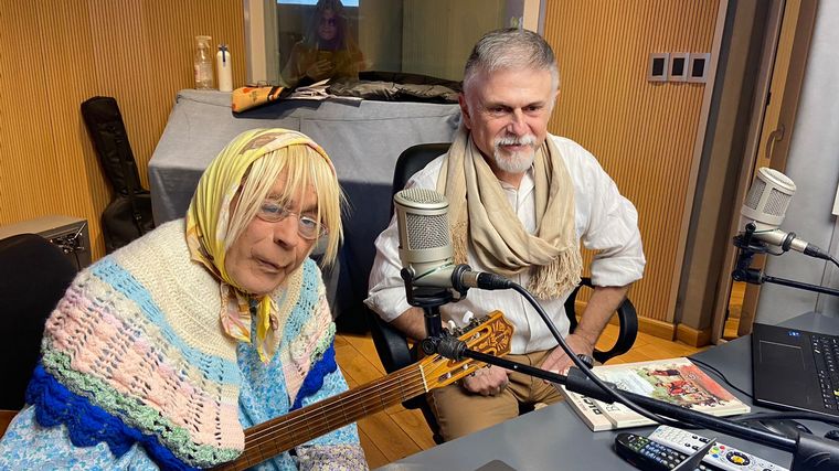 Doña Jovita y Carlos Montefusco