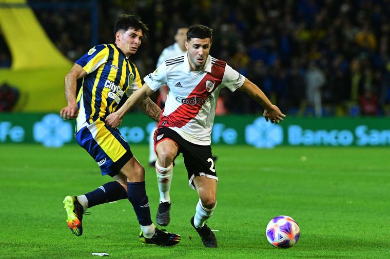 Rosario Central y River empataron en un partidazo