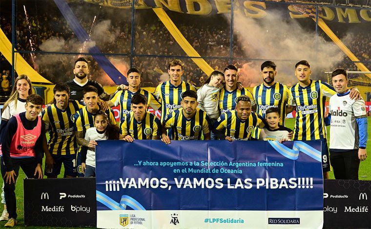 Boletín de Calificaciones del partido entre Rosario Central y River Plate.