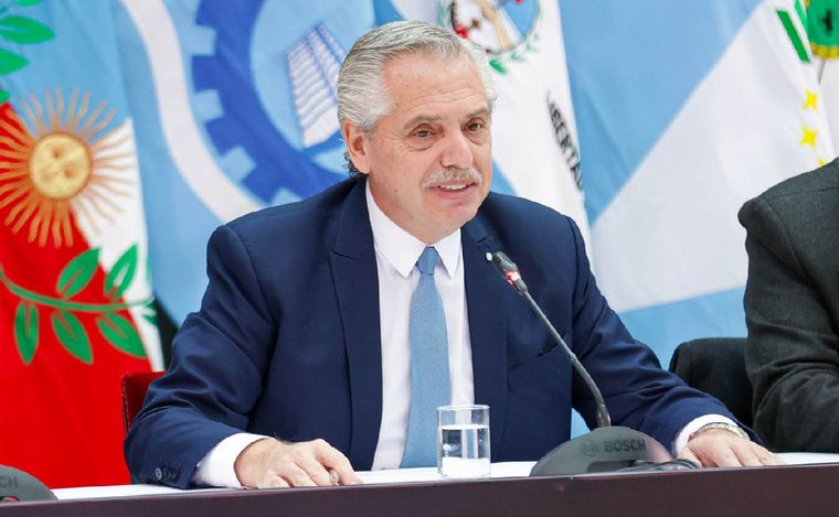 El presidente Alberto Fernández.