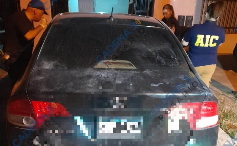 FOTO: Archivo. El auto secuestrado, utilizado en el crimen de Máximo.