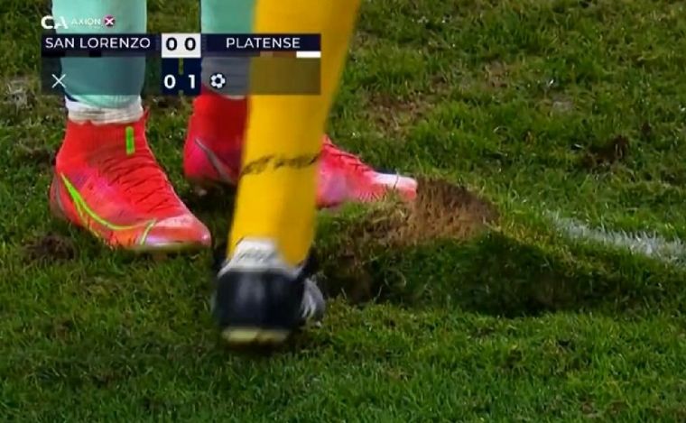 Así quedó el punto penal.