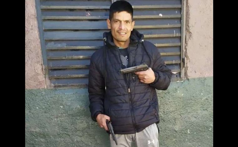 El abatido en barrio Müeller.