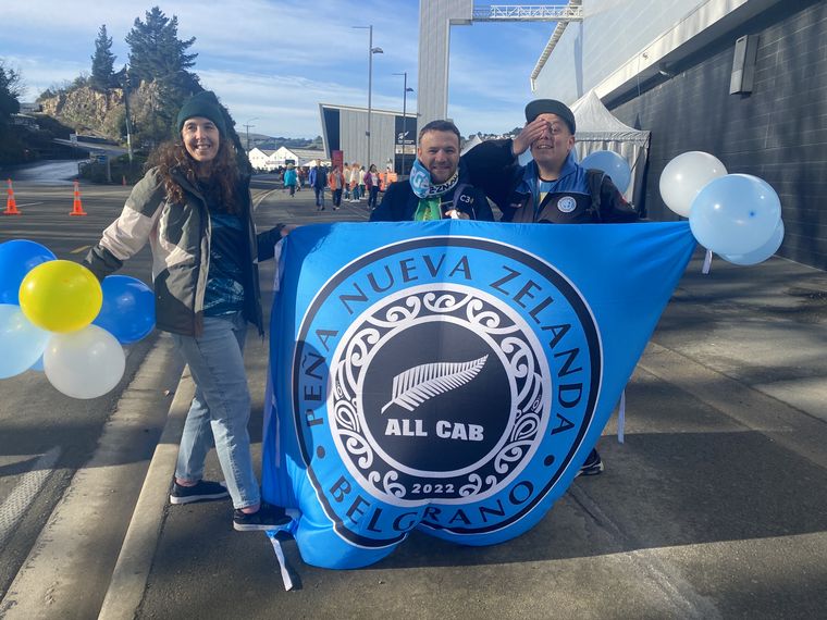 Peña de Belgrano en Nueva Zelanda