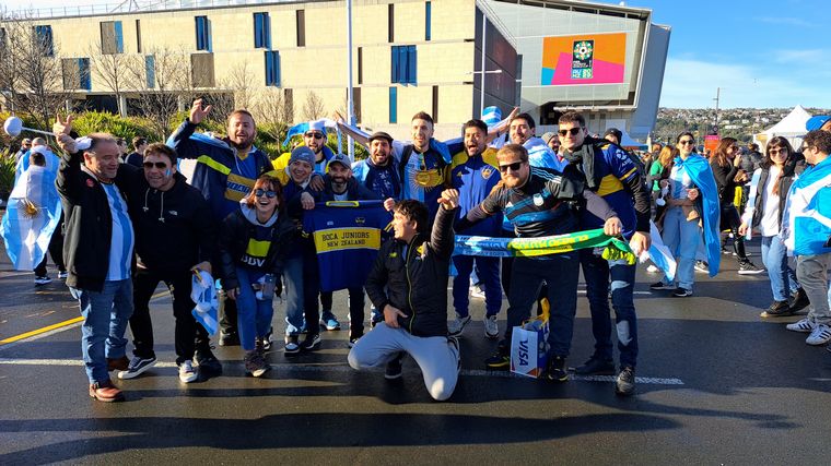 Peña de Boca en Nueva Zelanda