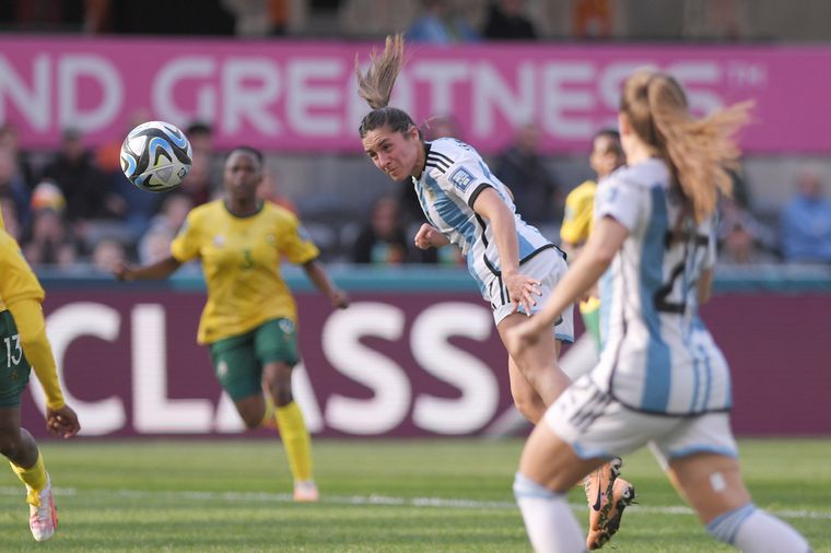 FOTO: Argentina vs Sudáfrica Copa Mundial Femenina