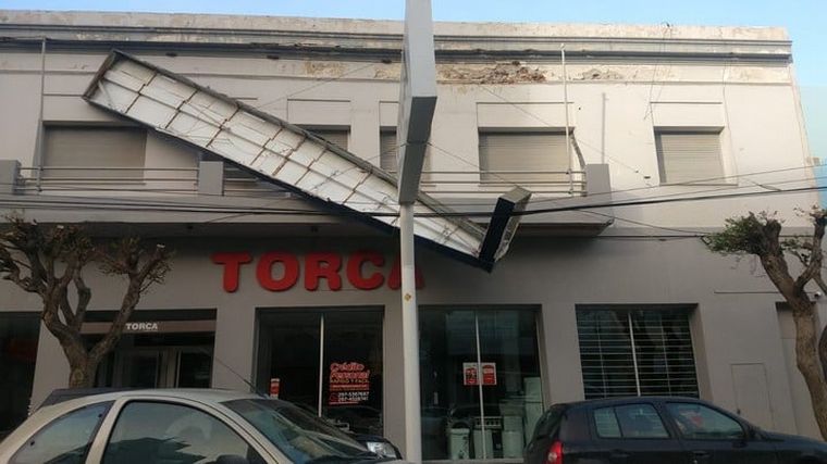 Un fuerte temporal alerta sobre la participación electoral en Chubut.