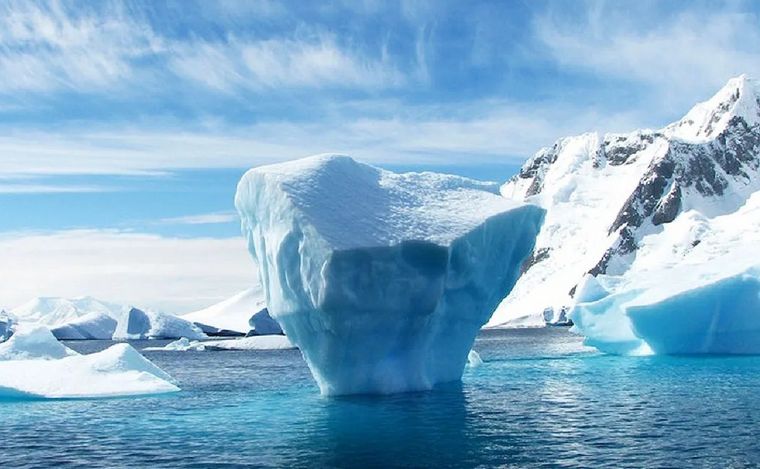 FOTO: El fenómeno de la Antártida no fue un desprendimiento. (Foto: ilustrativa/A24)