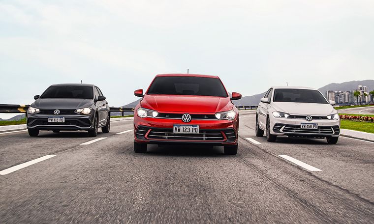 FOTO: Volkswagen Argentina presentó en el país la gama completa del nuevo Polo.