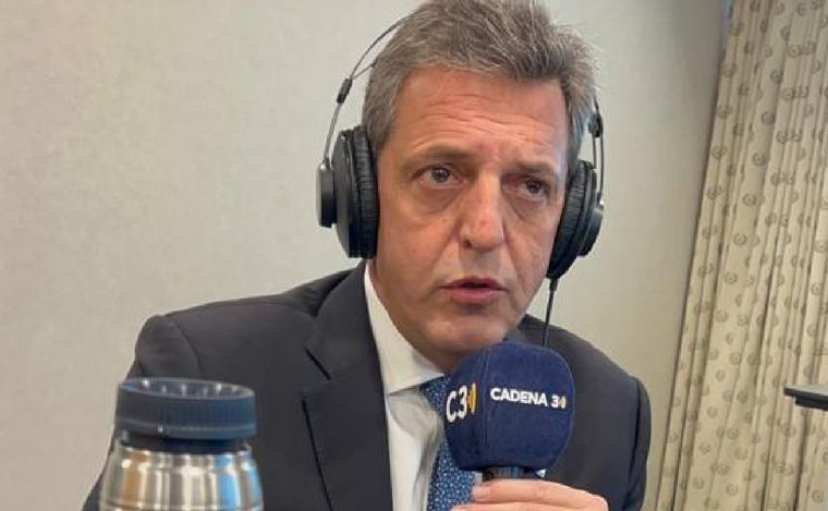 Sergio Massa, en La Mesa de Café.