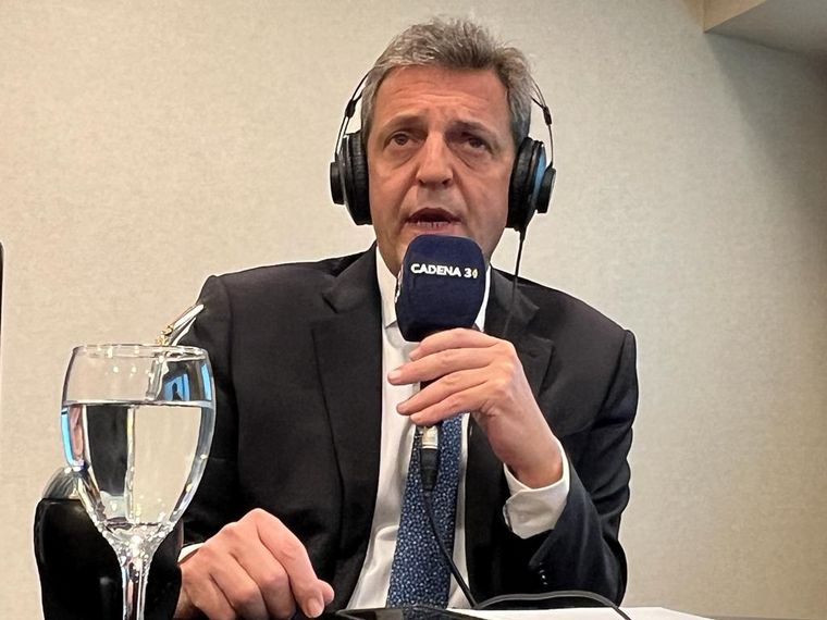 Sergio Massa, en La Mesa de Café.