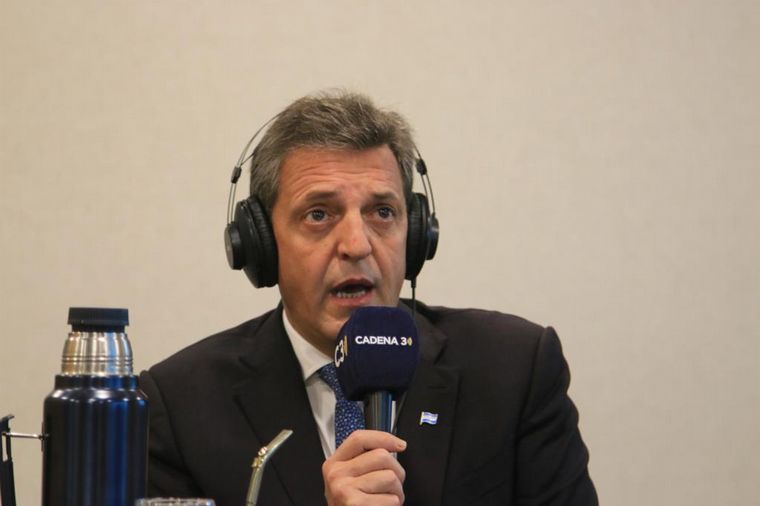 Sergio Massa, en La Mesa de Café.